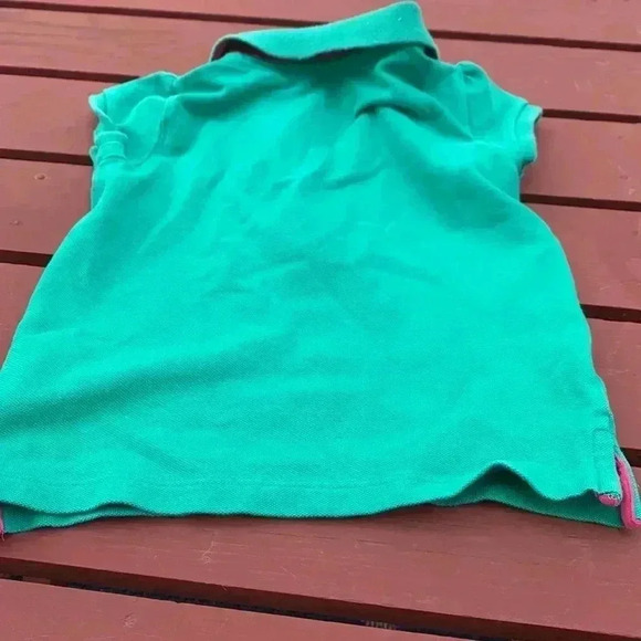 Five for 25 Ralph Lauren shirt with cap sleeves and ruffles around the front - Picture 5 of 6